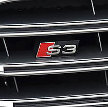 Емблема для решітки радіатора S3 AUDI (Ауді) - Хром 68 х 21 мм, фото 2