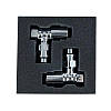 Кран вентильный 1/2"X1/2 угловой Raftec PN10 НВ комплект 2 шт, фото 8