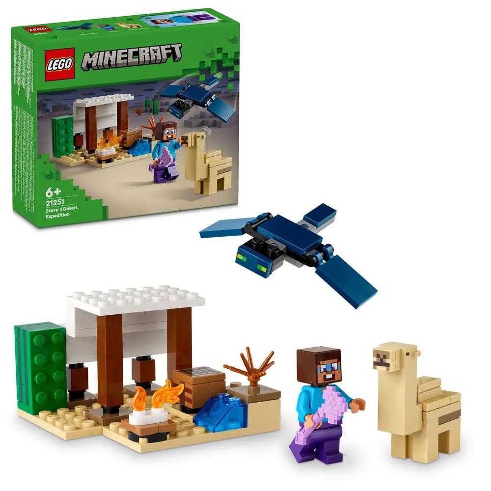 Конструктор Лего Майнкрафт Експедиція Стіва в пустелі Lego Minecraft 21251