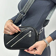 Жіноча сумочка з блискавками "Look"