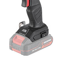 Гайковерт ударний INTERTOOL WT-9364 акумуляторний з безщітковим двигуном 20В, 300Nm, 0-2500об/хв, 0-3000уд./хв, без ЗП та АКБ, фото 9