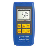 Greisinger GMH 3692 аналізатор кисню в повітрі з функцією вимірювання тиску і температури