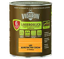 Лакобейц захисно-декоративний Vidaron L02 сосна золота 2.5 л