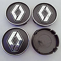 Колпачки в диски Renault 55-60 мм черные