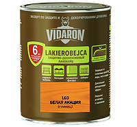 Лакобейц защитно-декоративный Vidaron L03 белая акация 0.7 л