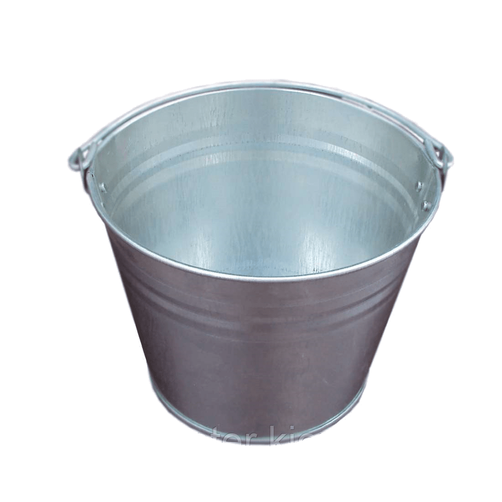 Відро оцинковане 15 л, фото 1