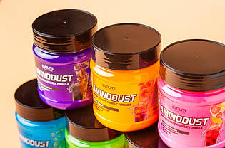 Комплекс амінокислот Evolite Amino Dust 474г чорна смородина, фото 4