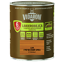 Лакобейц захисно-декоративний Vidaron L04 грецький горіх 2.5 л