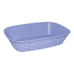 Хлібний кошик під ротанг фіолетовий