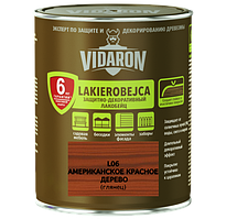 Лакобейц захисно-декоративний Vidaron L06 американське червоне дерево 2.5 л