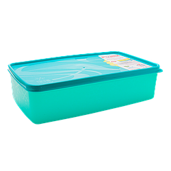 Бокс для морозильної камери 2,1 л прямокутний Alaska бірюзовий
