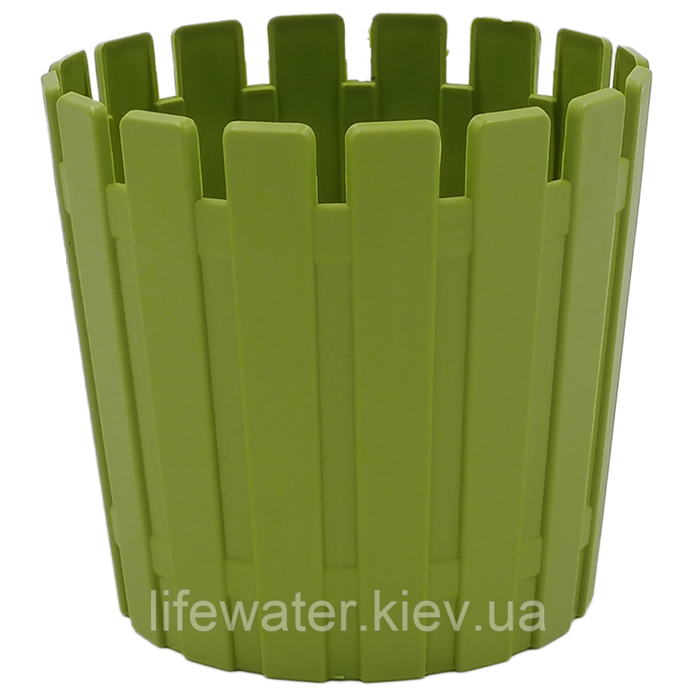 Горщик для квітів Akasya 3,5 л зелений, фото 1