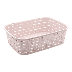 Кошик під ротанг 1,75 л пудровий