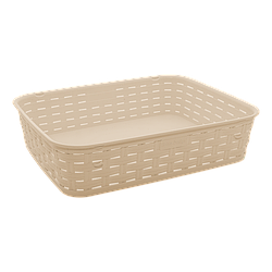 Кошик під ротанг 3 л кремовий