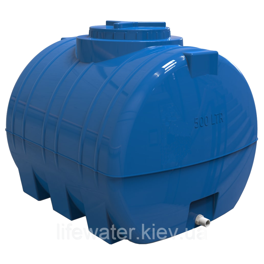 Ємність 500 л горизонтальна двошарова, фото 1