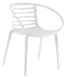 Крісло Papatya Mambo біле