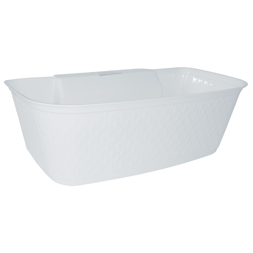 Смітник для кухні навісний білий, фото 1