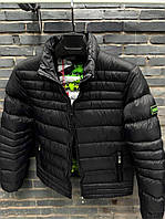 Мужская зимняя куртка HUGO BOSS D11637 черная M
