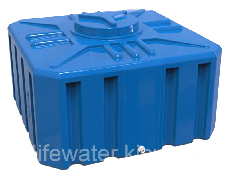 Ємність 500 л квадратна двошарова, фото 1