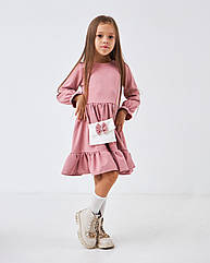 Сукня для дівчаток в комплекті з сумочкою, Артикул: KD5534, 98-128 рр. [є:104,110,116]