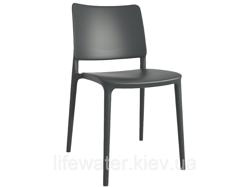 Стілець Papatya Joy-S антрацит, фото 1