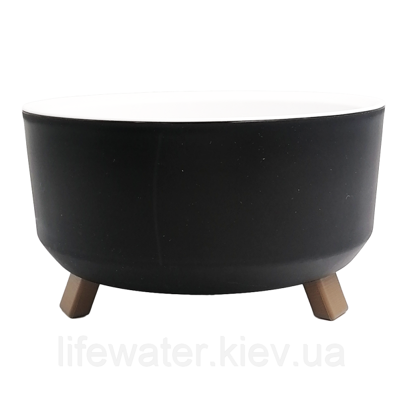 Горщик для квітів Tripot 2,25 л чорний, фото 1