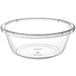 Таз круглий 10 л прозорий