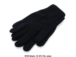 Чоловічі одинарні рукавички в серединi махра 8115 вир-во Китай.