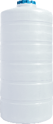 Ємність 1500 л вертикальна ПБ біла