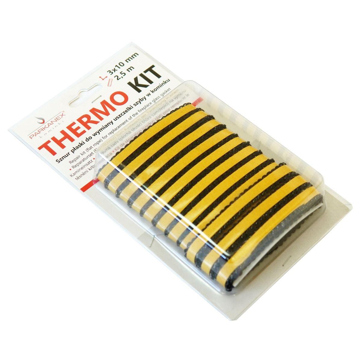 Ремкомплект Thermo Kit (шнур термостійкий ущільнювальний самоклейний) 10х3 мм