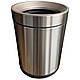 Відро для сміття JAH 10 л кругле срібний металік без кришки з внутрішнім відром, фото 2
