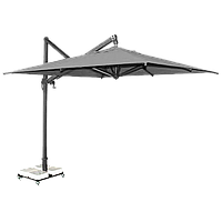 Парасоля Banana Plus квадратна 3 x 3 м сіра рама антрацит