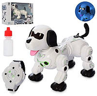 Собака робот 777-602 інтерактивна іграшка з пультом управління у вигляді годинника