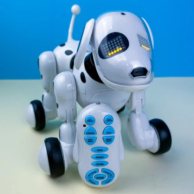 Робот собака з пультом дистанційного керування Limo Toy RC 0006 (інтерактивна іграшка)
