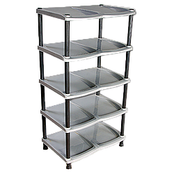 Полиця для взуття Planet срібна