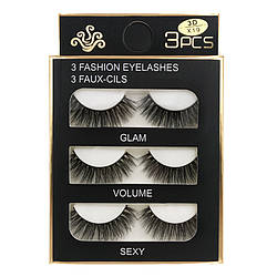 Накладні вії SHIDI SHANGPIN 3D  X19