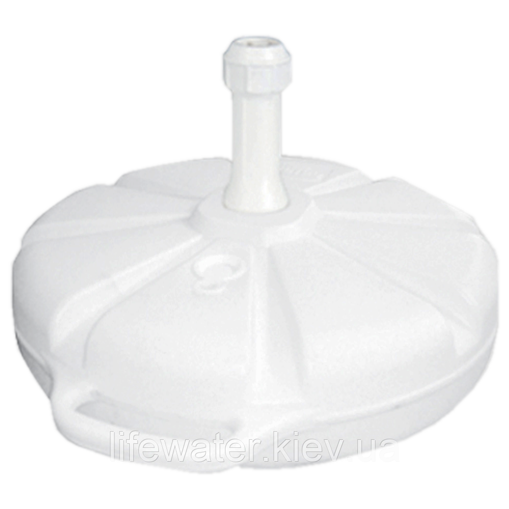 База для парасолі Papatya 20 л з колесами біла, фото 1