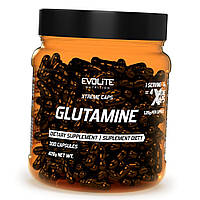 Амінокислота Глютамін Evolite Nutrition Glutamine 1250 mg Extreme 300 капсул