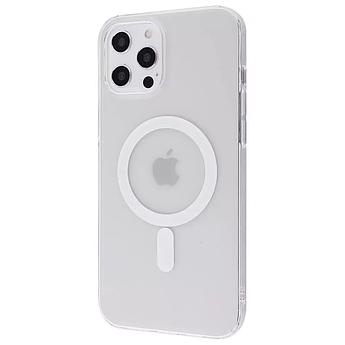 Чохол Baseus MagSafe прозорий з магнітом Magnetic Crystal для iPhone 14 Plus