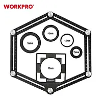 Многофункциональная строительная линейка WORKPRO PRO WP269002