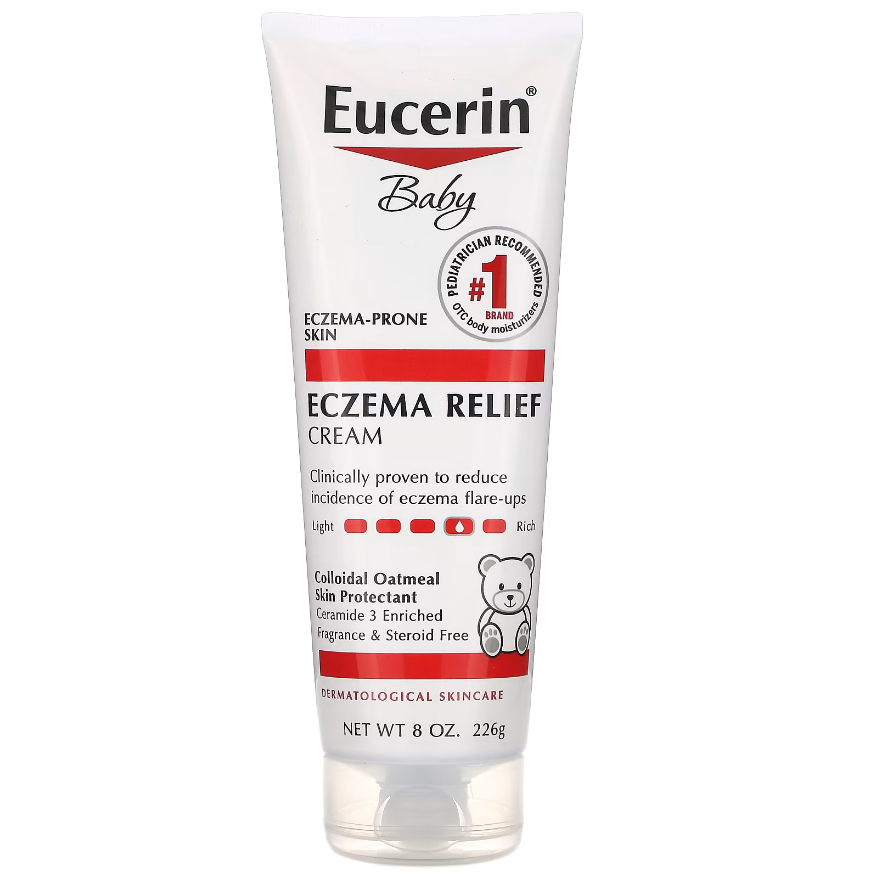 Eucerin, Baby, крем від екземи для дітей, 226 г