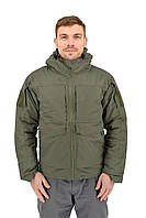 Зимняя тактическая куртка Eagle с подкладкой Omni-Heat и силиконовым утеплителем Olive Green