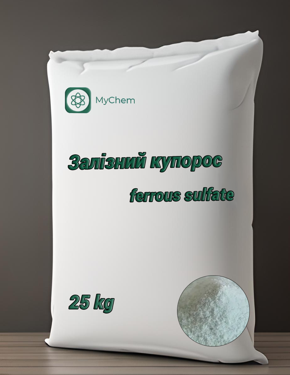 Залізний купорос 25 кг Мішок (сульфат заліза)