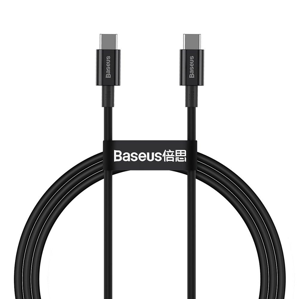 Кабель Baseus Type-C Superior Series Fast Charging Data Cable 100W 1m, Black (CATYS-B01)