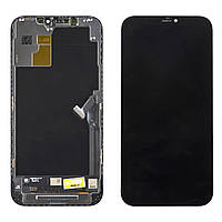 Дисплей APPLE iPhone 12 PRO Max (IPS) (IN CELL) (JK) с черным тачскрином