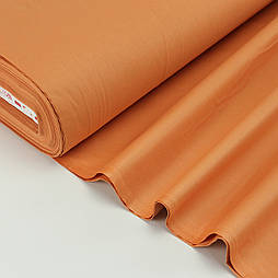 Тканина Ранфорс цегляного кольору 240 см № WH-0074-75