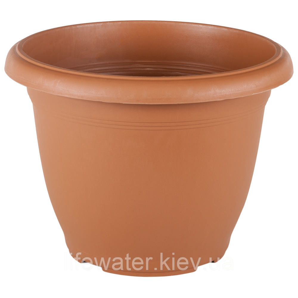 Горщик для квітів Villa 45 л теракотовий, фото 1
