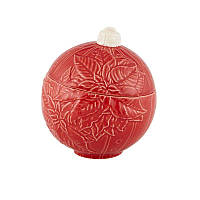 Емкость для хранения из керамики в красном цвете "Новогоднее чудо" Bordallo