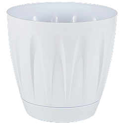 Горщик для квітів Daisy 6 л білий