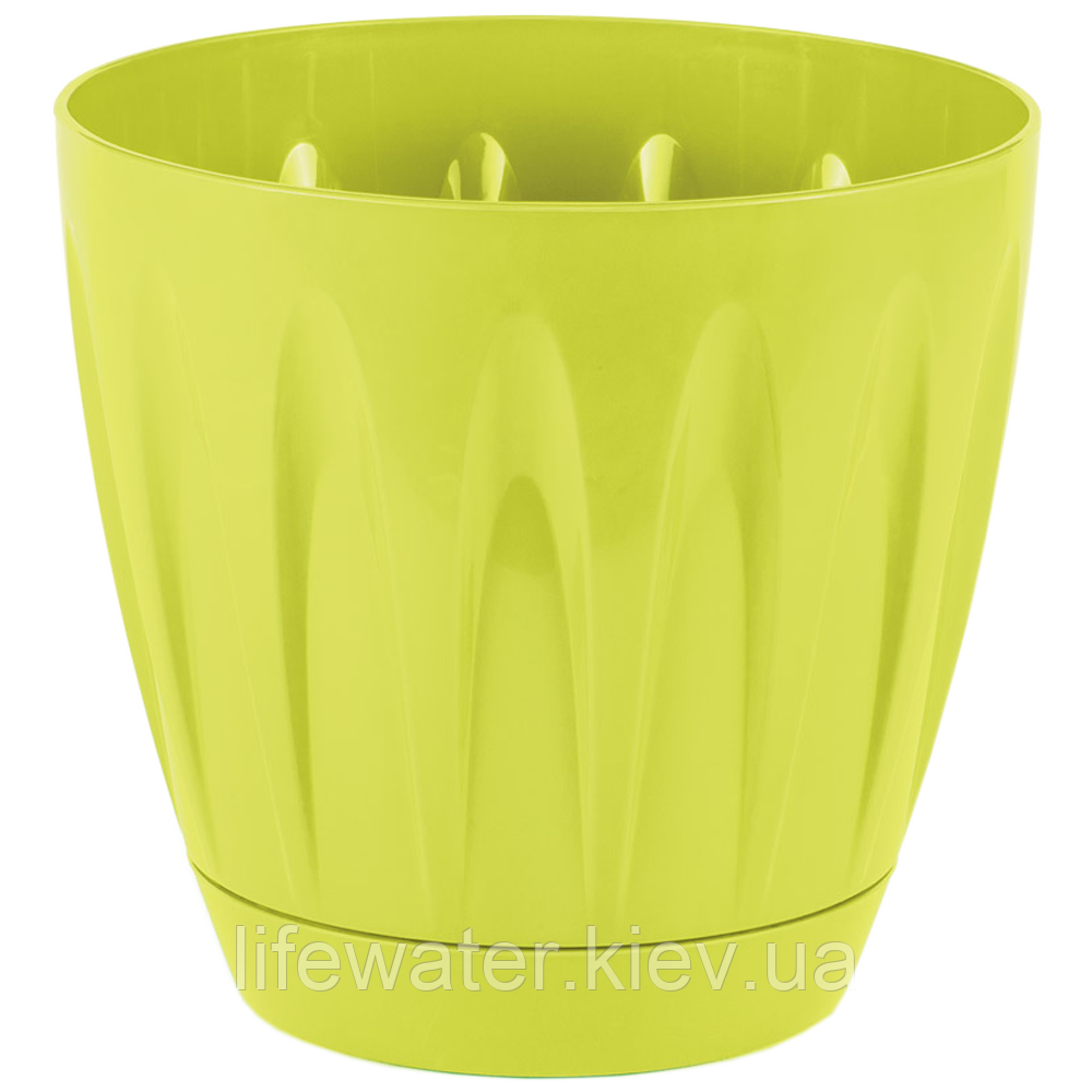 Горщик для квітів Daisy 0,7 л фісташково-зелений, фото 1
